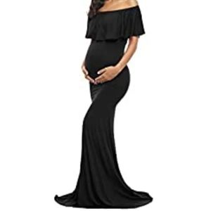 Black Maternity Dress